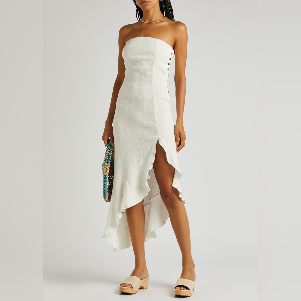 free people Made Me Blush Midi Dress